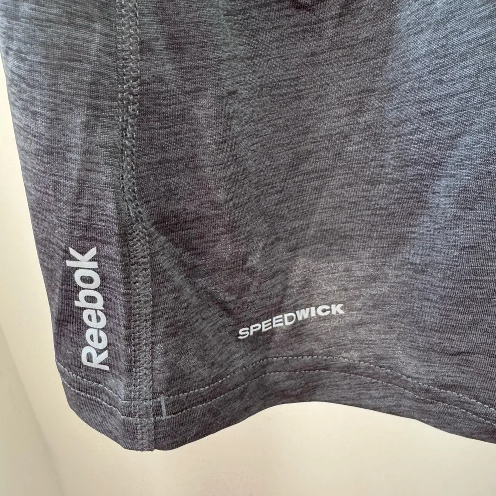 Reebok Black Tank Top with Multicolor Accents - Picture 3 of 5